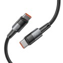 Kabel przewód USB-C PD 100W 5A 3m - szary Kabel przewód USB-C PD 100W 5A 3m - szary