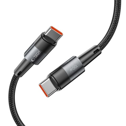 Kabel przewód USB-C PD 100W 5A 3m - szary Kabel przewód USB-C PD 100W 5A 3m - szary