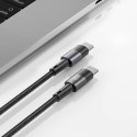 Kabel przewód USB-C PD 100W 5A 3m - szary Kabel przewód USB-C PD 100W 5A 3m - szary