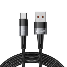 Kabel przewód USB-C - USB-C 66W 6A 2m - szary
