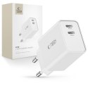 Ładowarka sieciowa 2x USB-C PD 35W - biała Ładowarka sieciowa 2x USB-C PD 35W - biała