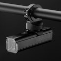 Lampka rowerowa przednia 1000 lm z kablem USB-C - USB-A - czarna Lampka rowerowa przednia 1000 lm z kablem USB-C - USB-A - czarna