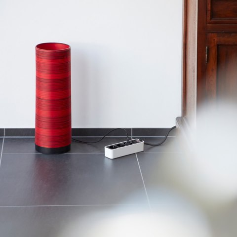 Listwa zasilająca Ecolor 3 gniazda 3m - biała Listwa zasilająca Ecolor 3 gniazda 3m - biała