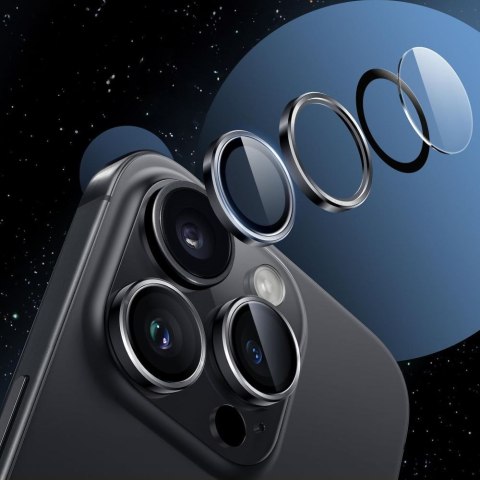 Osłona aparatu na Samsung Galaxy s25 Edge Camring Fit+ - przezroczyste Osłona aparatu na Samsung Galaxy s25 Edge Camring Fit+ - przezroczyste