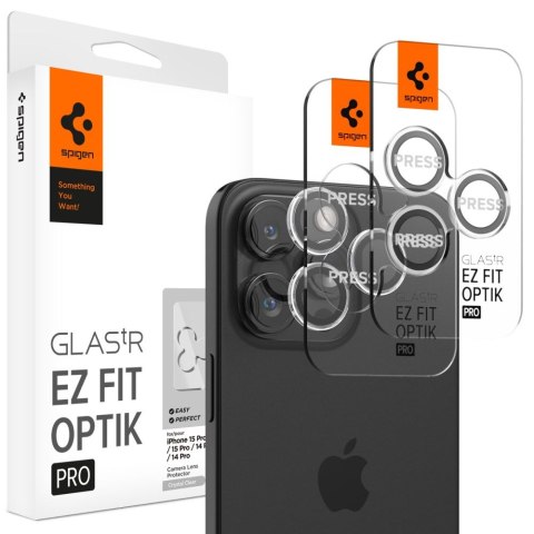 Osłona aparatu na iPhone 15 Pro / 15 Pro Max / 16 Pro / 16 Pro Max Glas.tR EZ Fit Optik Pro - 2 szt. Osłona aparatu na iPhone 15 Pro / 15 Pro Max / 16 Pro / 16 Pro Max Glas.tR EZ Fit Optik Pro - 2 szt.