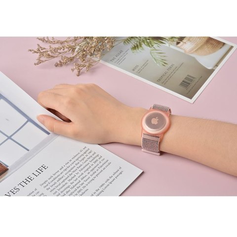 Pasek bransoletka na lokalizator Apple AirTag dla dzieci - niebieska Pasek bransoletka na lokalizator Apple AirTag dla dzieci - niebieska