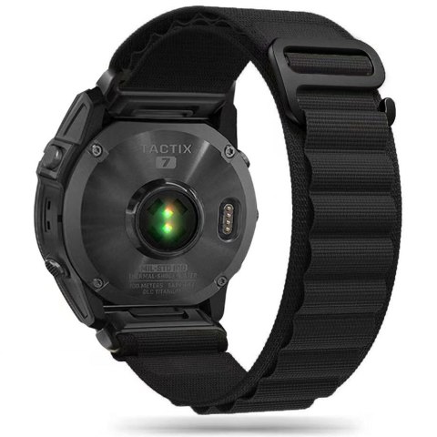 Pasek do zegarka Garmin Fenix 3 / 5X / 3HR / 5X Plus / 6X / 6X Pro / 7X Nylon Pro - czarny Pasek do zegarka Garmin Fenix 3 / 5X / 3HR / 5X Plus / 6X / 6X Pro / 7X Nylon Pro - czarny