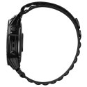 Pasek do zegarka Garmin Fenix 3 / 5X / 3HR / 5X Plus / 6X / 6X Pro / 7X Nylon Pro - czarny Pasek do zegarka Garmin Fenix 3 / 5X / 3HR / 5X Plus / 6X / 6X Pro / 7X Nylon Pro - czarny