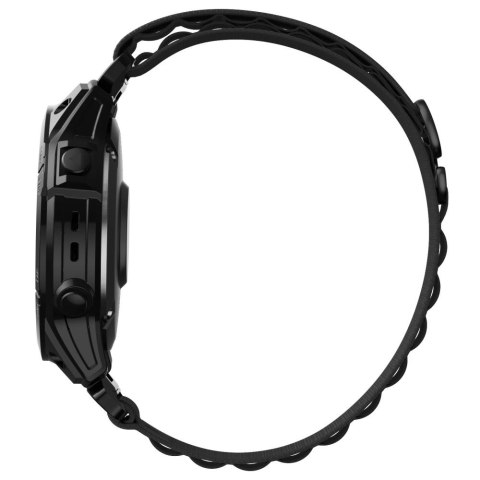 Pasek do zegarka Garmin Fenix 3 / 5X / 3HR / 5X Plus / 6X / 6X Pro / 7X Nylon Pro - czarny Pasek do zegarka Garmin Fenix 3 / 5X / 3HR / 5X Plus / 6X / 6X Pro / 7X Nylon Pro - czarny
