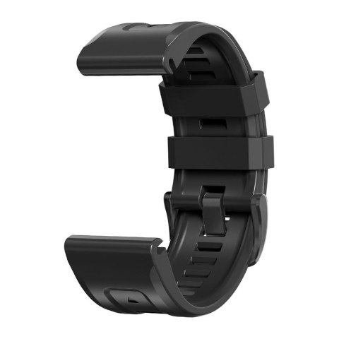 Pasek na Garmin Fenix 5 / 6 / 6 Pro / 7 IconBand - czarny Pasek na Garmin Fenix 5 / 6 / 6 Pro / 7 IconBand - czarny