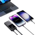 Powerbank PB13 20000mAh USB-A USB-C iPhone Lightning z kablem USB-C - USB-A 22.5W - szary Powerbank PB13 20000mAh USB-A USB-C iPhone Lightning z kablem USB-C - USB-A 22.5W - szary