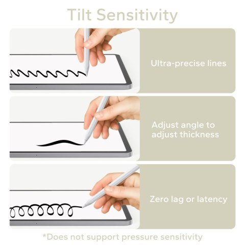 Rysik magnetyczny do tabletu iPad Digital Magnetic Stylus Pen 3 - biały