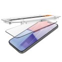 Szkło hartowane ochronne na iPhone 15 Plus Glas.tR EZ Fit FC - czarne 2 szt. Szkło hartowane ochronne na iPhone 15 Plus Glas.tR EZ Fit FC - czarne 2 szt.