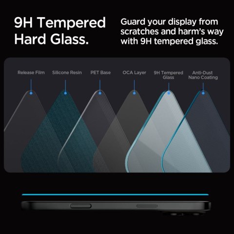 Szkło hartowane ochronne na iPhone 16 Pro Glas.tR EZ Fit Szkło hartowane ochronne na iPhone 16 Pro Glas.tR EZ Fit