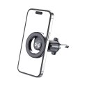 Uchwyt samochodowy do telefonu na kratkę nawiewu z MagSafe N53 - czarny Uchwyt samochodowy do telefonu na kratkę nawiewu z MagSafe N53 - czarny