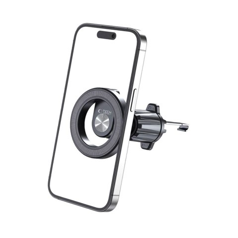 Uchwyt samochodowy do telefonu na kratkę nawiewu z MagSafe N53 - czarny Uchwyt samochodowy do telefonu na kratkę nawiewu z MagSafe N53 - czarny