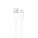 Kabel przewód USB-A - USB-C TPE 10W 3m - biały Kabel przewód USB-A - USB-C TPE 10W 3m - biały