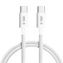 Kabel przewód USB-C PD 60W 3A 100 cm - szary Kabel przewód USB-C PD 60W 3A 100 cm - szary