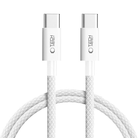 Kabel przewód USB-C PD 60W 3A 100 cm - szary Kabel przewód USB-C PD 60W 3A 100 cm - szary