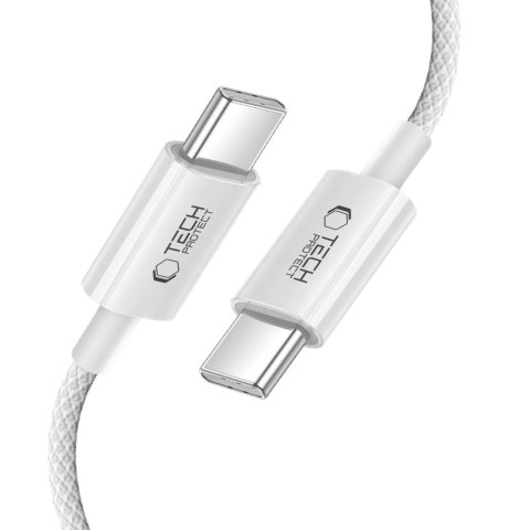 Kabel przewód USB-C PD 60W 3A 100 cm - szary Kabel przewód USB-C PD 60W 3A 100 cm - szary