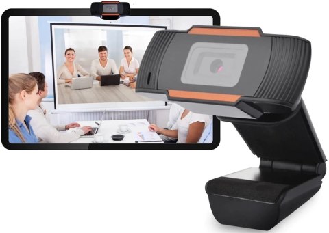 Kamera internetowa z mikrofonem do telekonferencji lekcji online HD USB