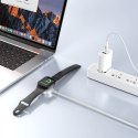 Ładowarka indukcyjna do Apple Watch USB-C 3W 1m - biała Ładowarka indukcyjna do Apple Watch USB-C 3W 1m - biała