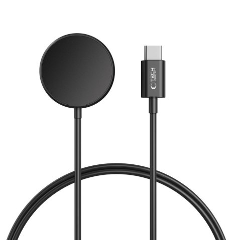 Ładowarka indukcyjna na Samsung Galaxy Watch USB-C 100cm - czarna Ładowarka indukcyjna na Samsung Galaxy Watch USB-C 100cm - czarna