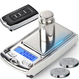 Mini waga jubilerska precyzyjna KLUCZYK LCD 100 g / 0.01 g