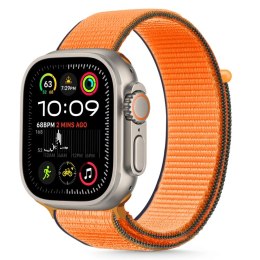 Pasek na Apple Watch 44 / 45 / 46 / 49 mm Nylon - pomarańczowy