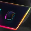 Podkładka mata gamingowa na biurko pod mysz podświetlana 35 x 25 cm