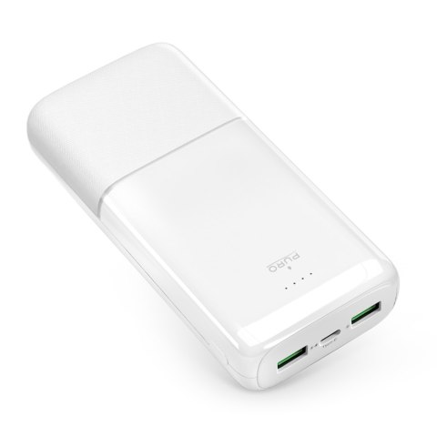 Powerbank 20000mAh USB-A USB-C PD AFC 22.5W - biały Powerbank 20000mAh USB-A USB-C PD AFC 22.5W - biały