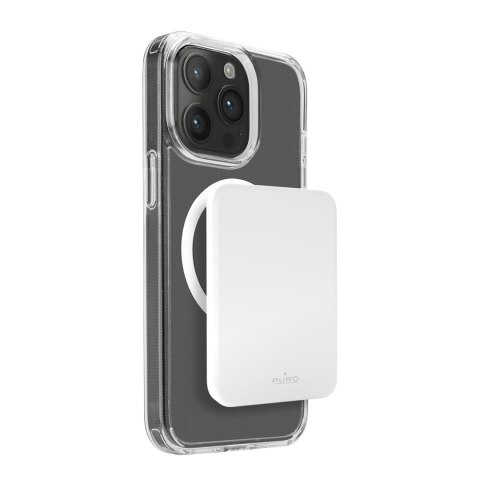 Powerbank 4200mAh USB-C MagSafe Slim Power Mag - biały Powerbank 4200mAh USB-C MagSafe Slim Power Mag - biały