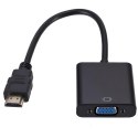 Przejściówka konwerter HDMI - VGA DSUB 25 cm
