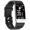 Smartwatch zegarek sportowy z monitorem zdrowia snu wodoodporny BT + paski