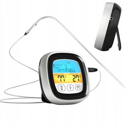 Termometr kuchenny do piekarnika mięsa wędzarni grilla z sondą 250 C Termometr kuchenny do piekarnika mięsa wędzarni grilla z sondą 250 C