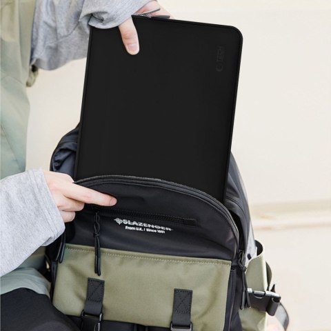 Torba etui pokrowiec na laptopa 15-16'' + etui na akcesoria - czarna Torba etui pokrowiec na laptopa 15-16'' + etui na akcesoria - czarna