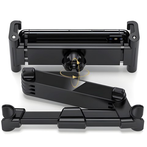 Uchwyt samochodowy teleskopowy na zagłówek do telefonu tabletu Uchwyt samochodowy teleskopowy na zagłówek do telefonu tabletu