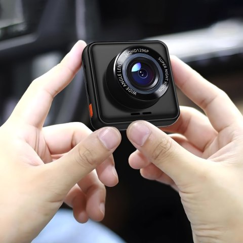 Wideorejestrator kamera samochodowa z modułem GPS 2K WiFi 2'' TFT LCD