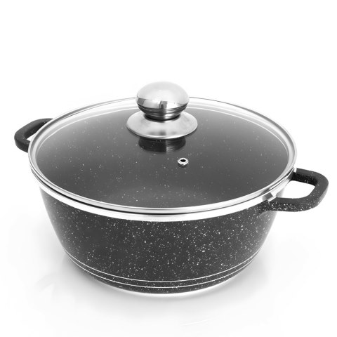 Zestaw garnków patelnia z powłoką ceramiczną pokrywkami - 12 el. Zestaw garnków patelnia z powłoką ceramiczną pokrywkami - 12 el.