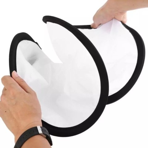 Blenda fotograficzna okrągła 5w1 złota srebrna biała składana śr. 60 cm Blenda fotograficzna okrągła 5w1 złota srebrna biała składana śr. 60 cm