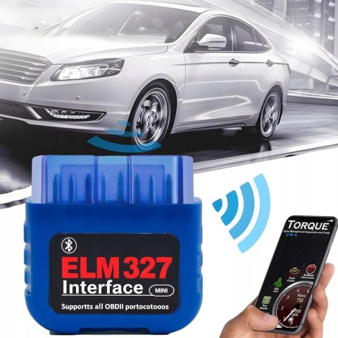 Interfejs skaner diagnostyczny do samochodów OBDII Bluetooth Android