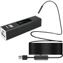 Kamera endoskopowa do telefonu 8 LED 4 końcówki Full HD Wi-Fi Android iOS