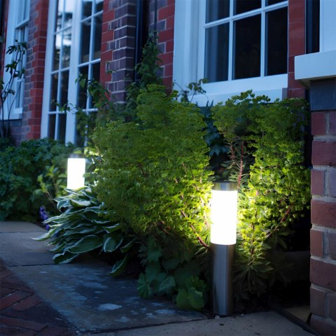 Lampa ogrodowa zewnętrzna słupek okrągły E27 IP44 45 cm