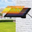 Lampa solarna wisząca ogrodowa wodoodporna 3 tryby pilot LED