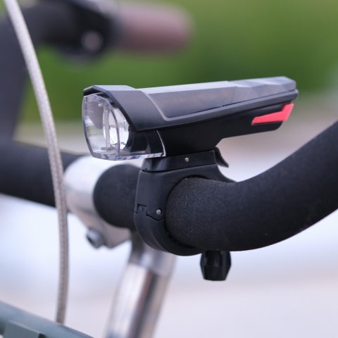 Lampki rowerowe akumulatorowe przód tył 3 tryby LED