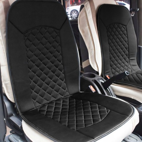Mata ochronna na fotel siedzenie samochodowe pod fotelik - czarna