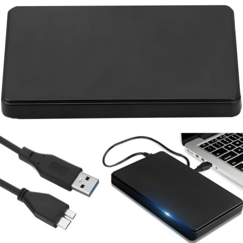 Obudowa kieszeń na dysk SSD HDD SATA 2.5'' USB 3.0