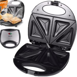 Opiekacz toster sandwich do kanapek z powłoką teflonową 750 W