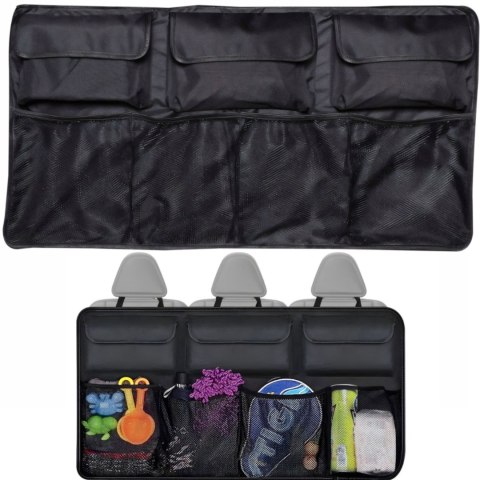 Organizer samochodowy do bagażnika 4 przegrody 3 kieszenie