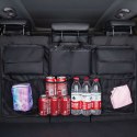 Organizer samochodowy do bagażnika 4 przegrody 3 kieszenie